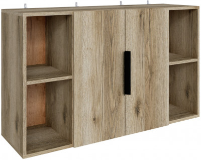 Полка навесная Мадрид ПН-2 (1,1) дуб делано