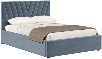 Кровать с подъёмным механизмом 1600 Палермо, темно-серый 017