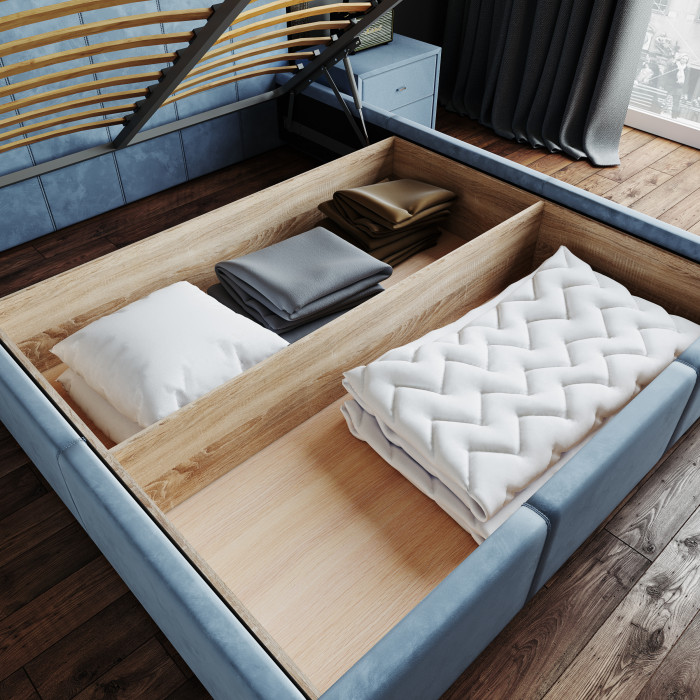 Рио Кровать интерьерная 120 атлантида квадрат, ПМ