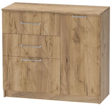 Комод №2 "Иннэс-7", Дуб крафт золотой