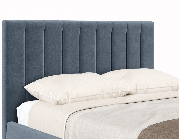 Кровать с подъёмным механизмом 1600 Верона, темно-серый