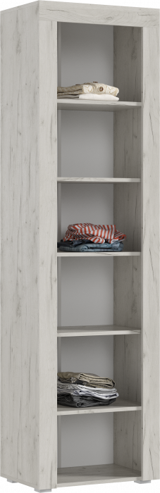 Ангара Пенал Графит/дуб крафт белый