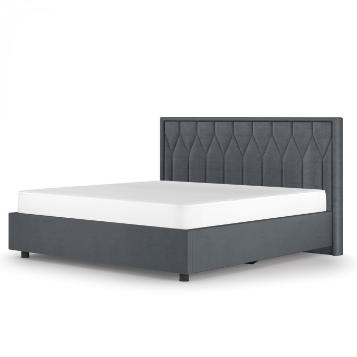 Кровать-10М с подъёмным основанием 1600 сталь