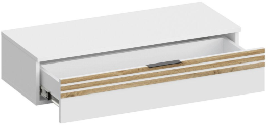 Модульная Прихожая Нао, набор №1, Графит/Графит, Дуб вотан, Simple 27