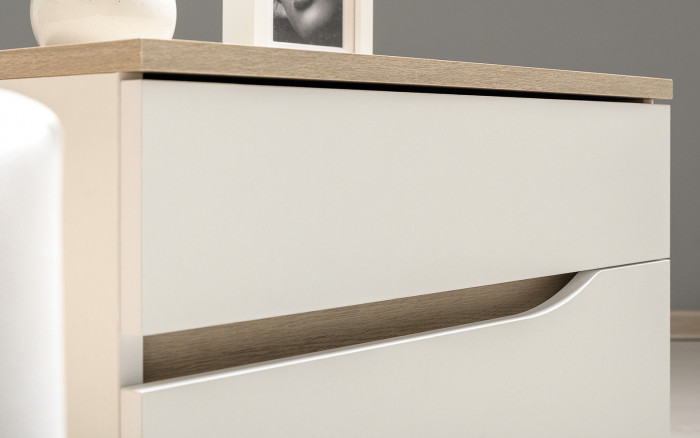 Муссон Спальня № 15, белый/дуб эндгрейн элегантный