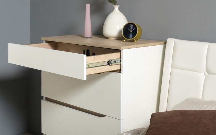 Муссон Спальня № 15, белый/дуб эндгрейн элегантный