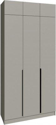 Шкаф 1,2 с антресолью Мадрид, Мокко