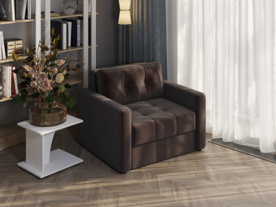 Кресло-кровать Брэй, Коричневый