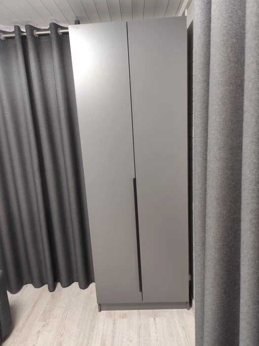 Шкаф Мадрид (0,75) без зеркала, Графит серый