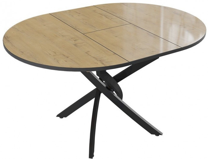 Diamond Стол обеденный тип 3 (Белый муар/Белый глянец)