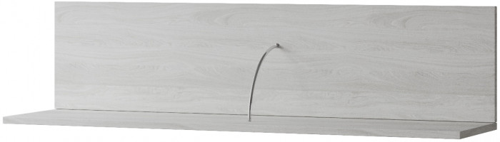 Ливорно Полка навесная ЛН-2 ясень анкор светлый патина серебро