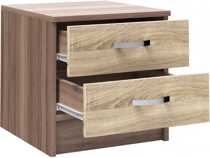 Модульная спальня Ронда, Ясень шимо/Дуб сонома