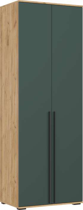 Норд Прихожая, композиция №3, Дуб крафт/Изумрудный