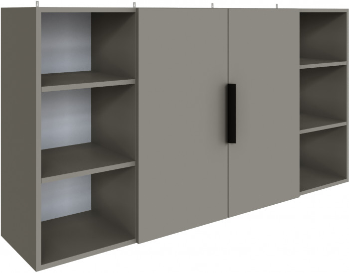 Полка навесная Мадрид ПН-2 (1,5) мокко