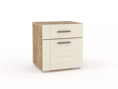 НМ 013.62 Тумба прикроватная Livorno /дуб бунратти / софт панакота