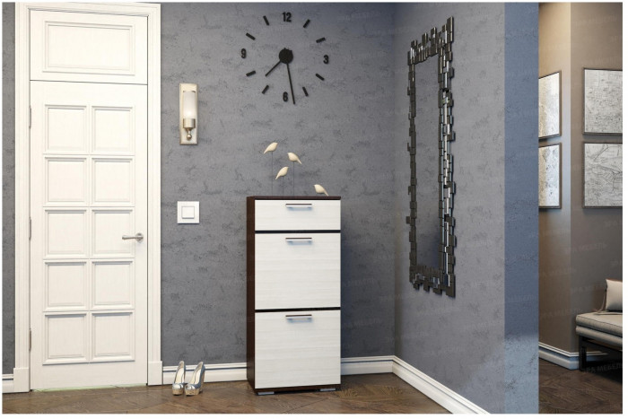 Ника Тумба высокая, тв500, венге/лоредо