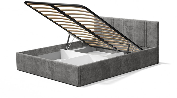 Кровать с подъемным механизмом Ника КР-08 120х200, Грифельный