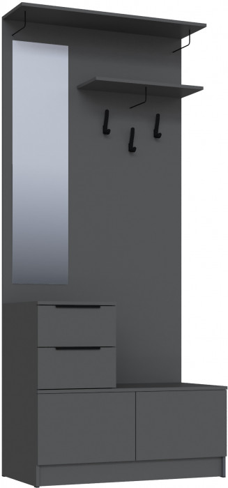 Центральная секция №2 Мадрид (1,0), Графит серый