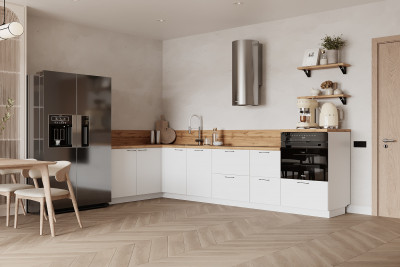 КГ Угловой 1500х3150 (с пм) Эмаль, Белый  Арника РМ в.6